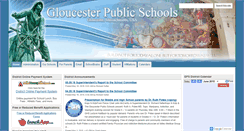 Desktop Screenshot of gloucesterschools.com