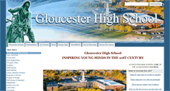 Desktop Screenshot of ghs.gloucesterschools.com